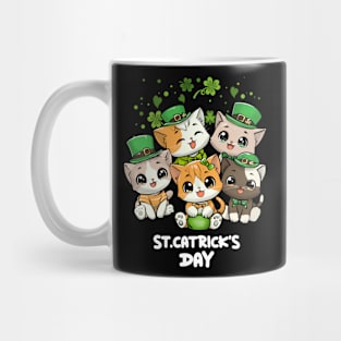 St. Catrick's Day CUTE CAT Mug